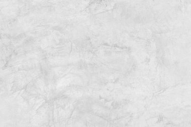 Beyaz beton duvar dokusu. İç tasarım arka planı, pankart veya duvar kağıdı için soyut grunge beton