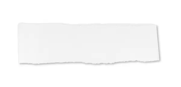 Kırpma yolu beyaz arkaplanda izole edilmiş beyaz kağıt parçası. Reklam için alan