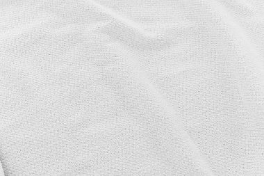 Soyut beyaz kumaş dokusu. Beyaz kumaş yüzey arkaplanı.