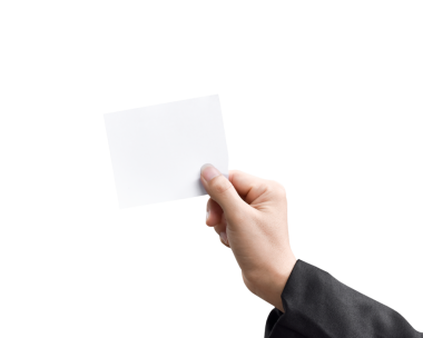 El ele tutuşma kağıdı izole edilmiş. dicut fotoğrafları