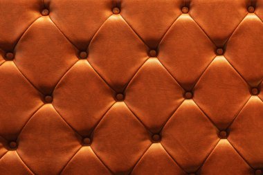 Arkaplan veya duvar kağıdı için kahverengi deri desen dokusu.