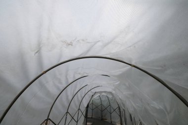 Koridorun yüzeyi yağmur örtüsü