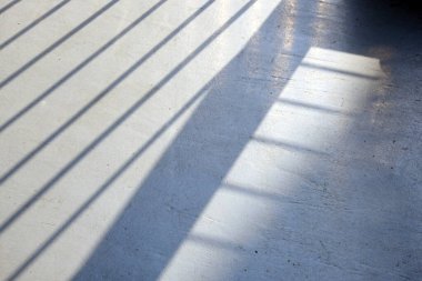 Grunge katında ışık ve gölge