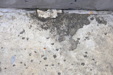 Zeminin yüzeyinde soyut biçim 