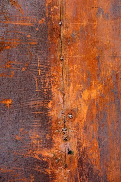 古い錆びた金属の質感と自然パターン — ストック写真