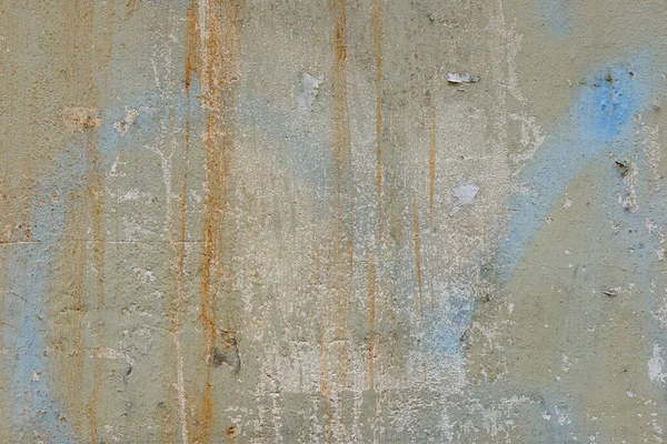 亀裂のある古いグランジーコンクリートの壁 — ストック写真