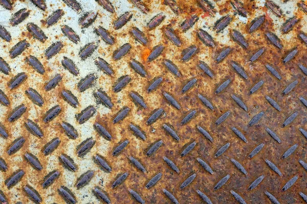 Металлический Лист Царапинами Отверстиями — стоковое фото