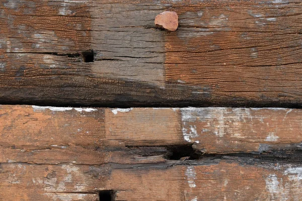 Текстура Дерева Царапинами Трещинами — стоковое фото