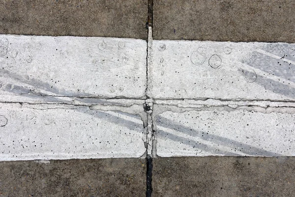 Betonový Povrch Silnice Bílá Šedá Kamenná Textura Pozadí — Stock fotografie