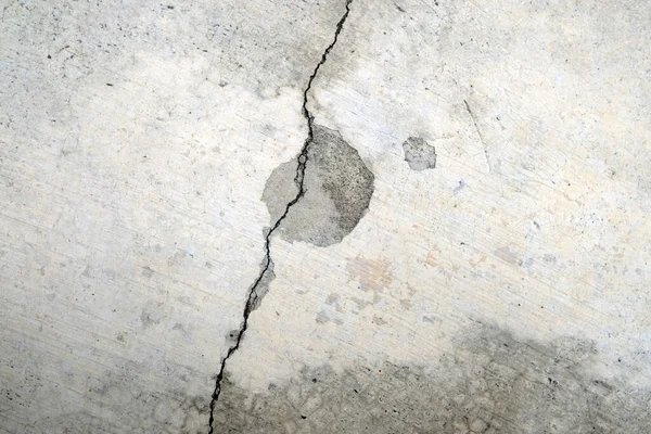 Fundo Parede Concreto Velho Com Crack — Fotografia de Stock