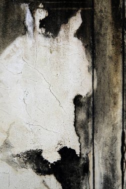 Eski beton duvarın dokusu