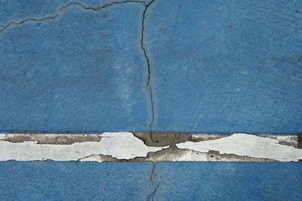 Grunge Blue Betongvägg — Stockfoto