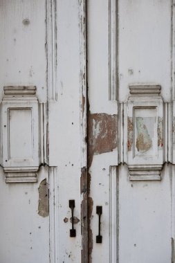 Toledo şehrindeki eski kapıların ayrıntıları