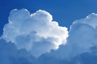 blue sky and cloud clipart