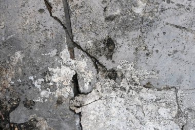 çatlak ile grunge beton duvar dokusu arkaplan