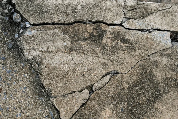 Cracked Concrete Wall Cracks — Stock Photo, Image