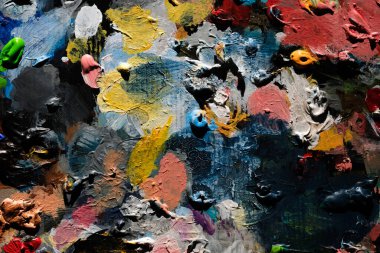 Soyut yağlıboya doku arka planı.