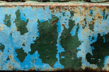 Grunge metal dokusu, eski demir plaka arka planı. Paslı demir plaka.