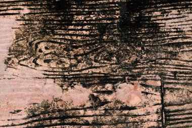 Çatlakları ve çizikleri olan beton bir duvarın dokusu arka plan olarak kullanılabilir.