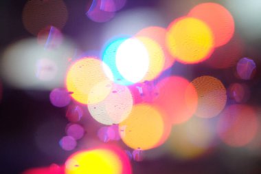 soyut bulanık arkaplan, renkli ışıklar