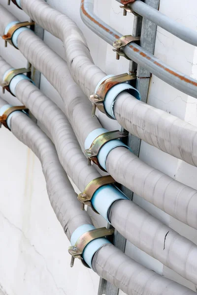pipes of an industrial building