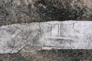 Eski gri çimento duvar arka planı. Beton duvarın dokusu