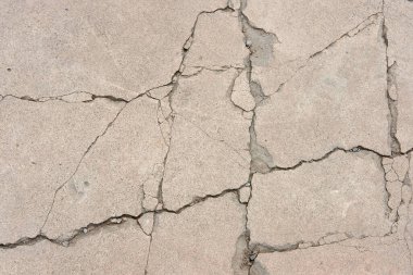Çatlak beton arka plan, eski çatlak duvar.