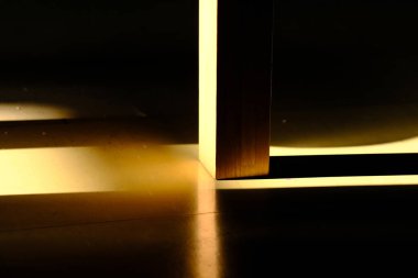 Bir bardak suyun soyut arkaplanı