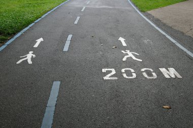 Yayalar için yaya tabelası