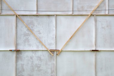 Eski boyanmış ahşap duvar dokusu. Eski arkaplan