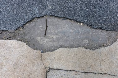 Eski beton zemin doku.