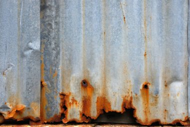 Paslı demir arkaplan dokusu