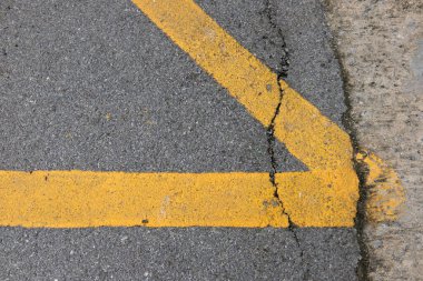 sarı ve gri asfalt yol dokusu