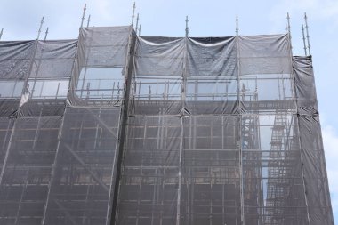 Yeni bir bina inşaatı