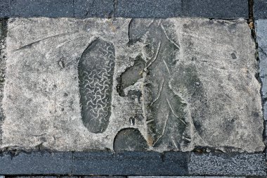 Eski taş zemin dokusu
