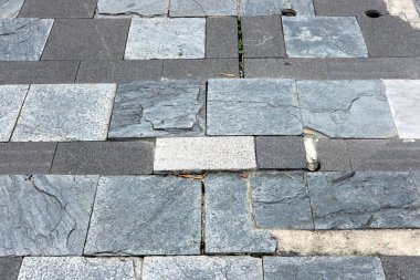 Asfalt zemini. Çakıl taşları. Asfalt dokusu.