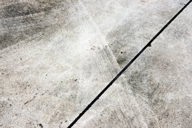 Beyaz desenli beton zemin