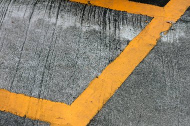 sarı ve gri asfalt dokusu