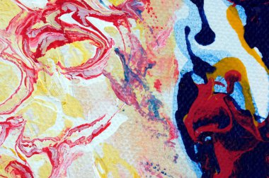 akrilik boyaların renk tonlarındaki soyut arkaplanı