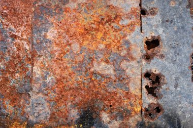 Paslı eski metal dokusu. eski metal doku arkaplanı.