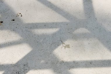 Eski betonun duvarının gölgesi