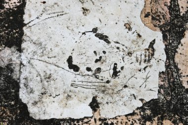 Eski duvar arkaplanı. Boya soyuluyor.