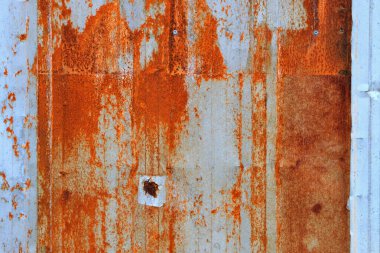 Paslı demir yüzey arka planı