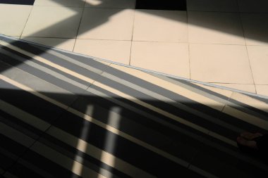 Modern bir binanın soyut arkaplanı