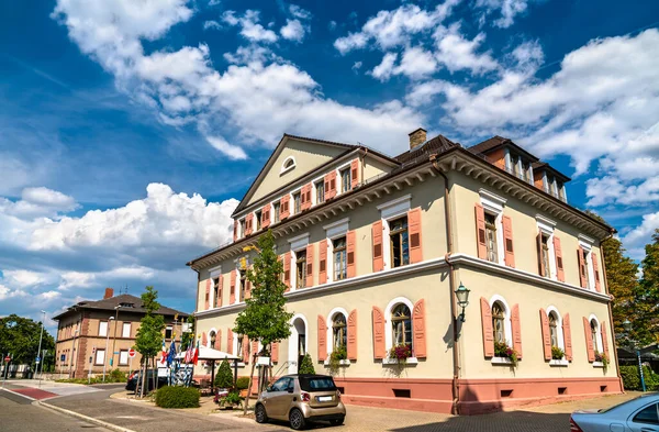ドイツ カールスルーエ近郊のバーデン ヴュルテンベルク州におけるブルクシャル建築 — ストック写真