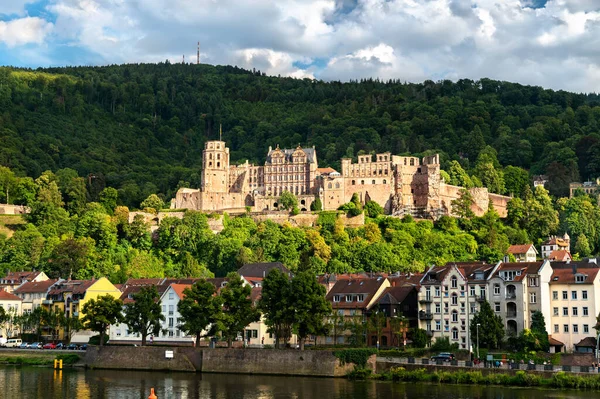 Blick Auf Das Heidelberger Schloss Baden Württemberg — Stockfoto