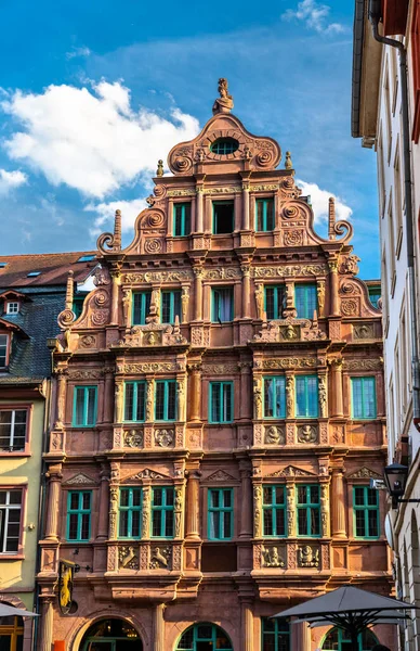 하이델베르크의 도시에서 현존하는 주거용 건물인 하우스 — 스톡 사진