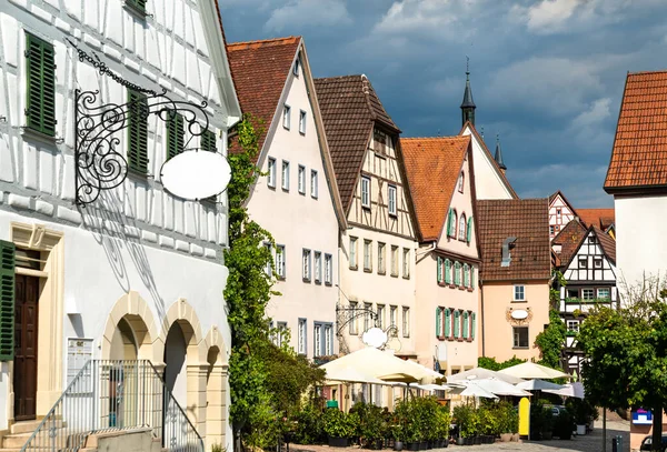 南ドイツのバーデン ヴュルテンベルク州のハイルブロン近郊の伝統的建築 — ストック写真