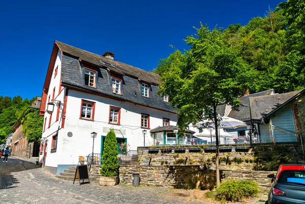 德国北莱茵 威斯特法伦州Monschau的传统建筑 — 图库照片