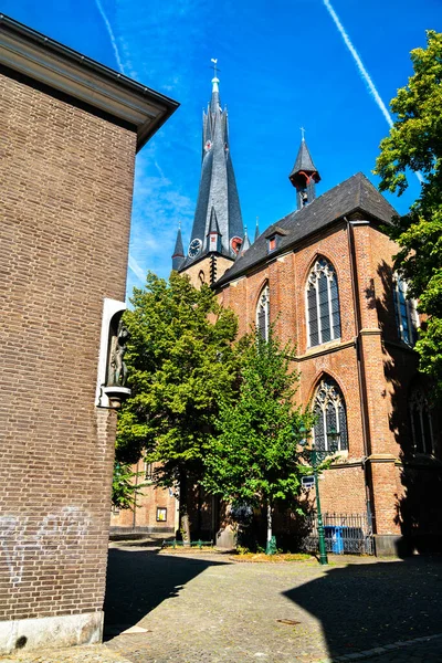 Chiesa San Lamberto Dusseldorf Renania Settentrionale Vestfalia Germania — Foto Stock